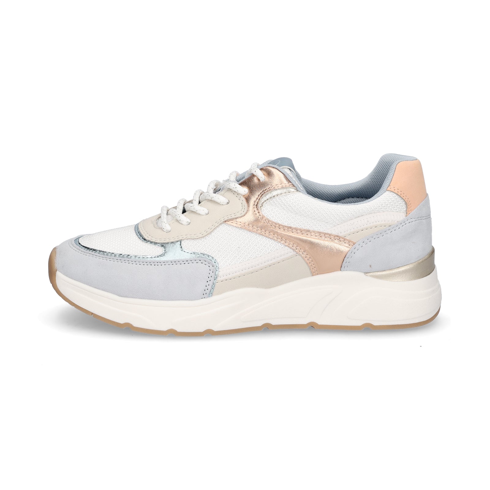 Tamaris women's sneakers light blue combo