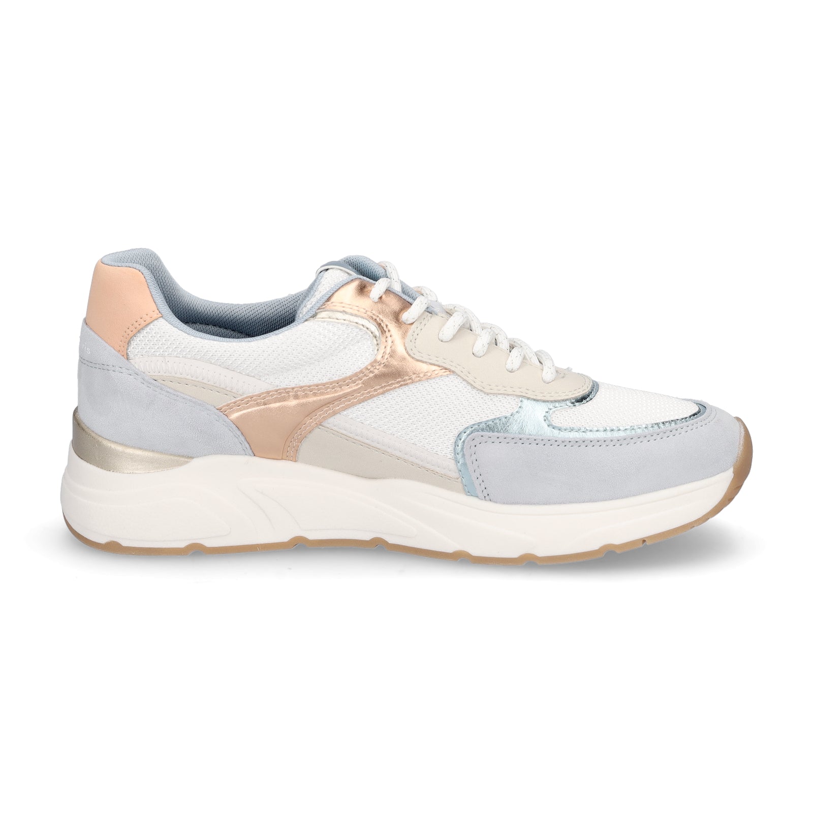 Tamaris women's sneakers light blue combo