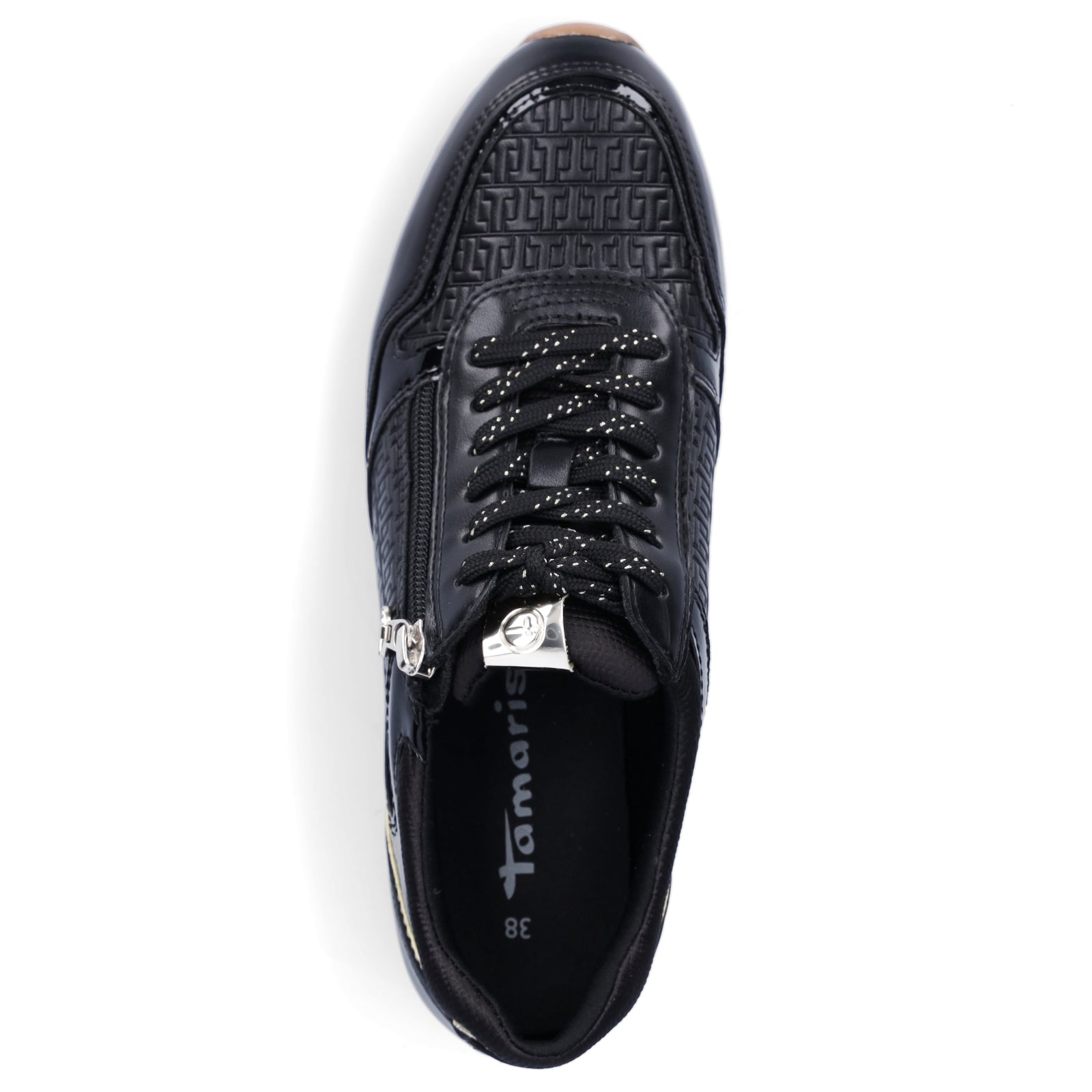 Tamaris Damen Sneaker schwarz