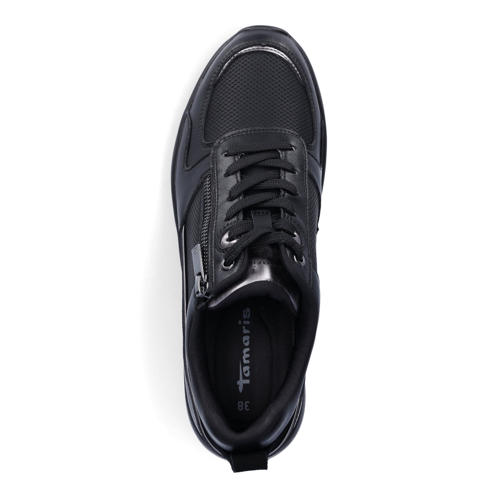 Tamaris Damen Keilsneaker schwarz