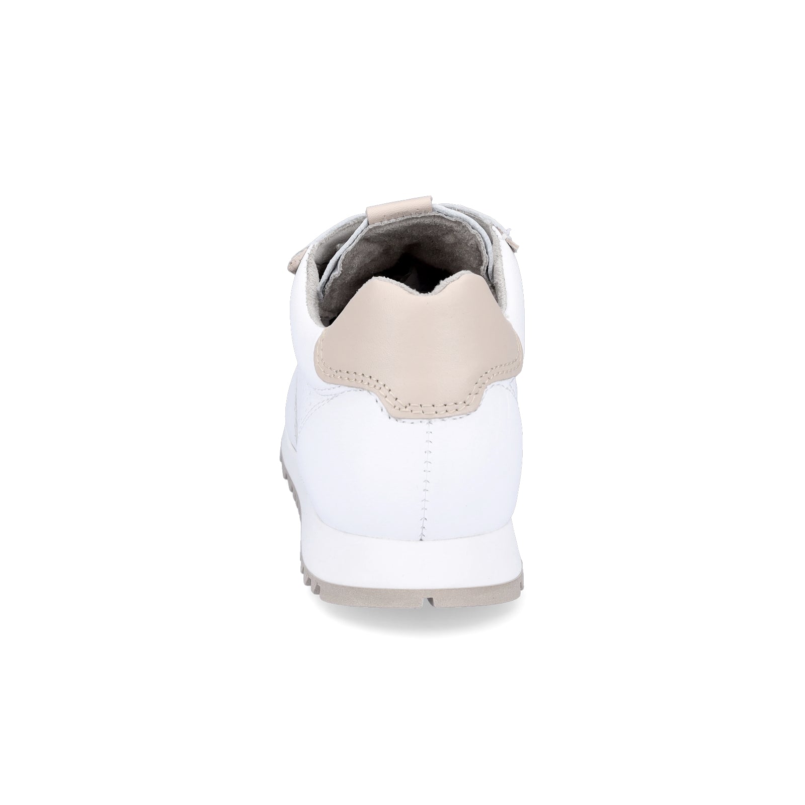 Tamaris Damen Leder Sneaker weiß natur