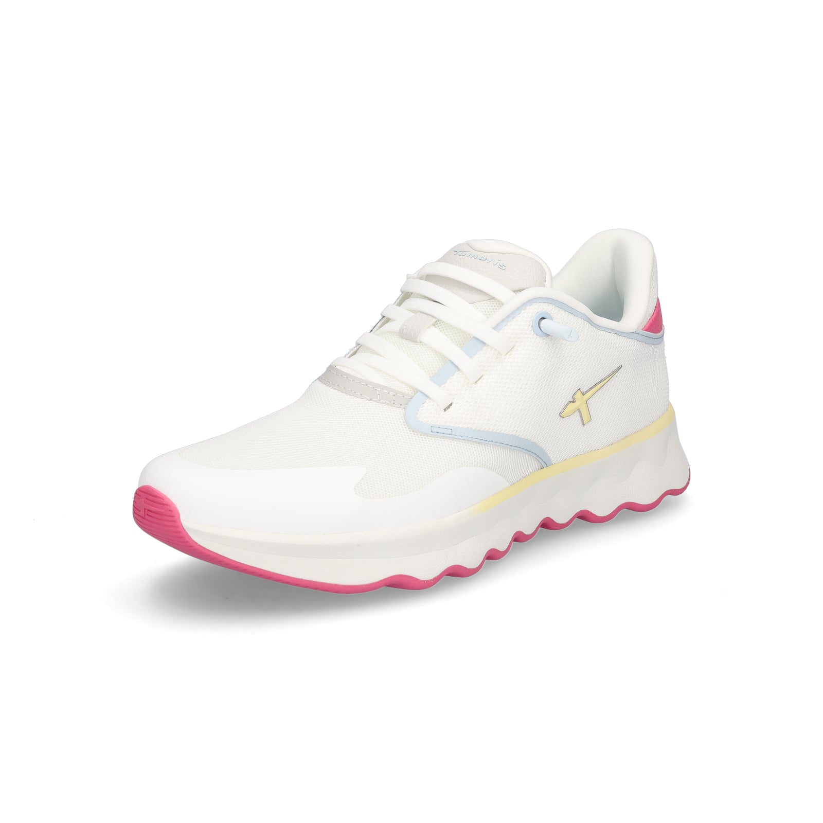 Tamaris Damen Sneaker weiß kombi