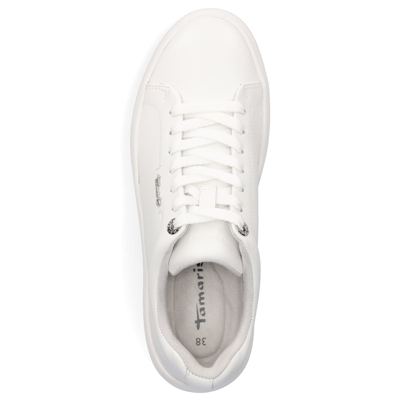 Tamaris Damen Sneaker weiß
