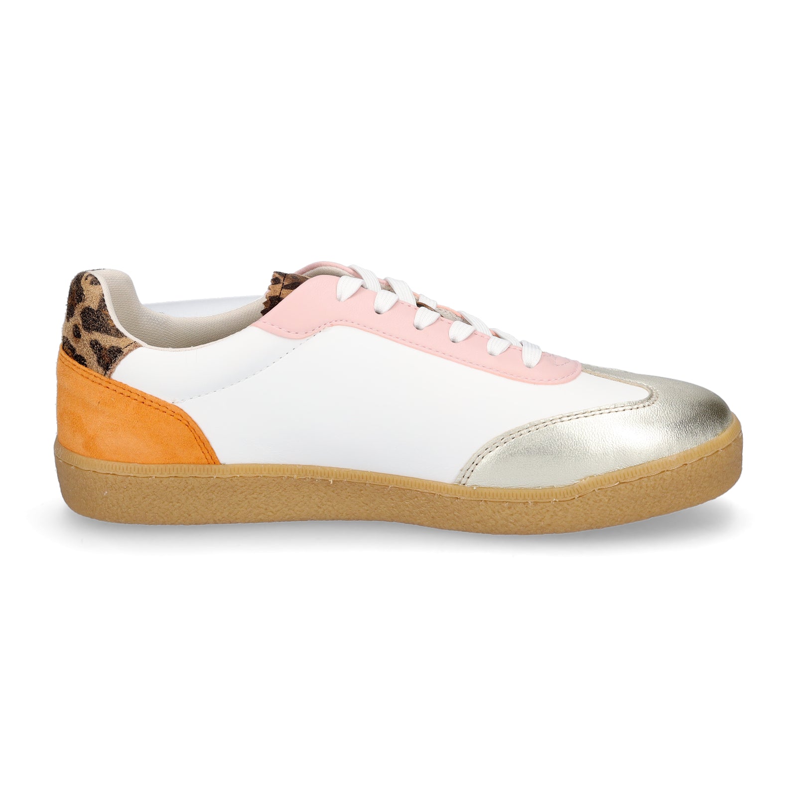 Tamaris Damen Sneaker gold kombi