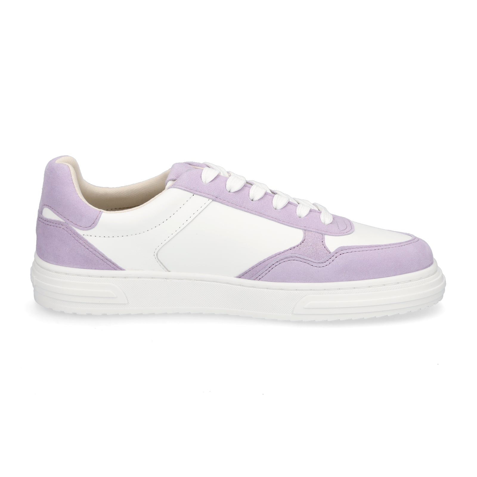 Tamaris Damen Sneaker weiß lavendel
