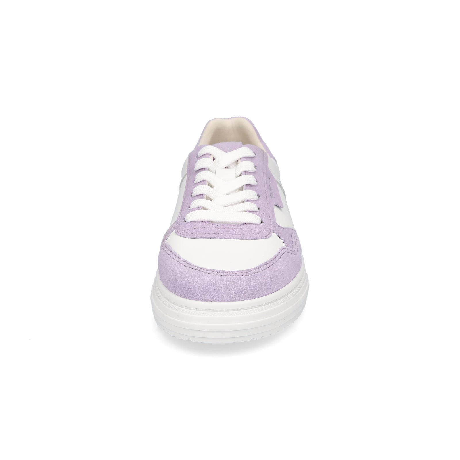Tamaris Damen Sneaker weiß lavendel