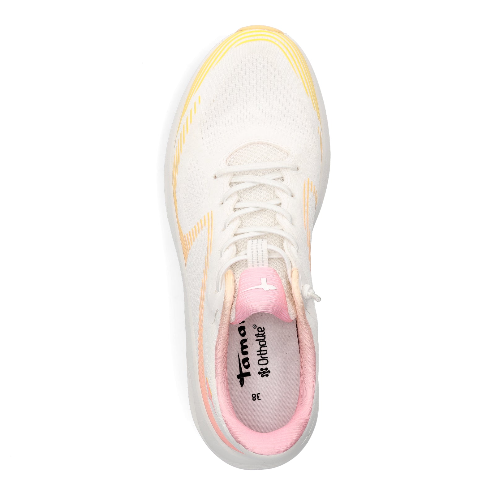 Tamaris Damen Sneaker weiß combi