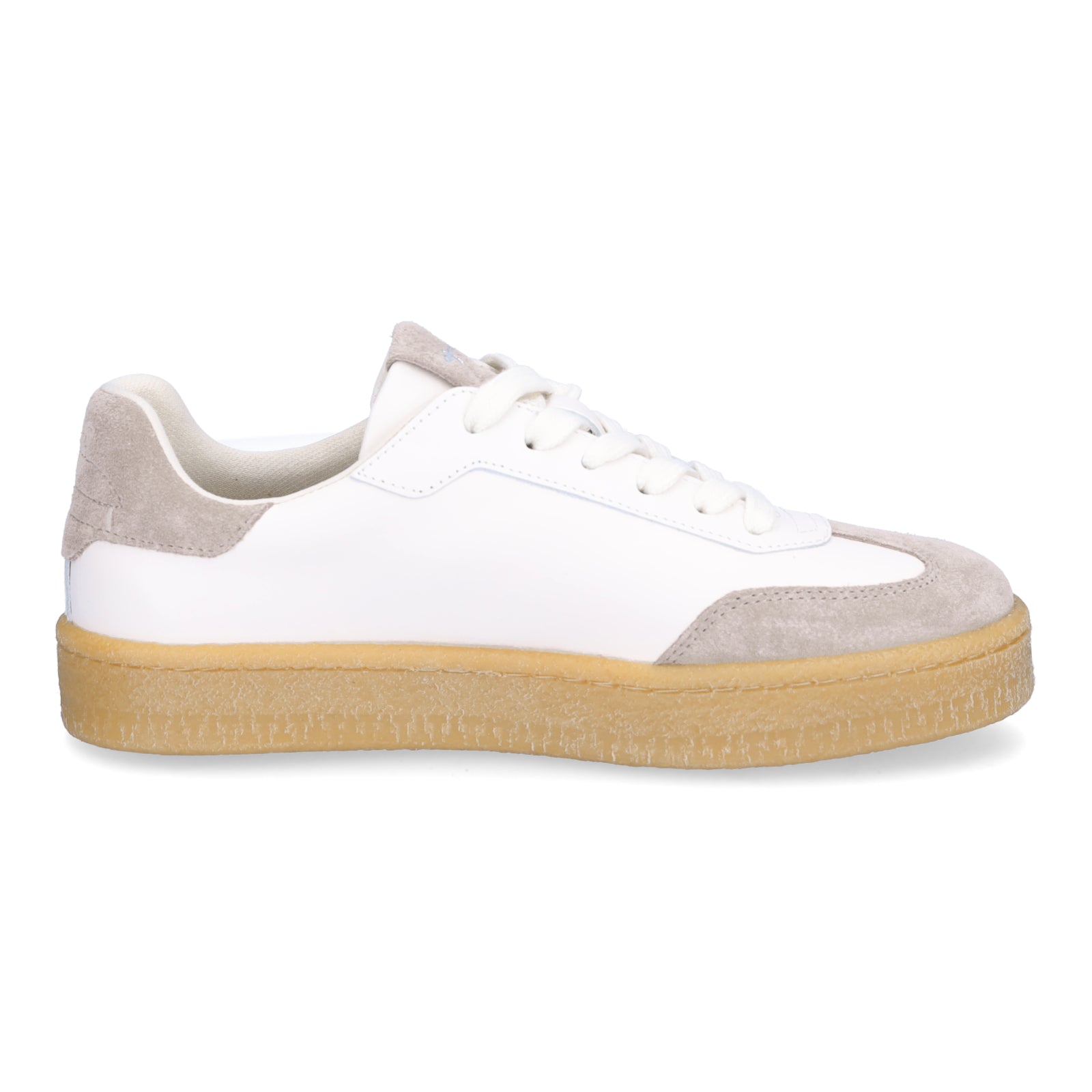 Tamaris women's sneakers white taupe