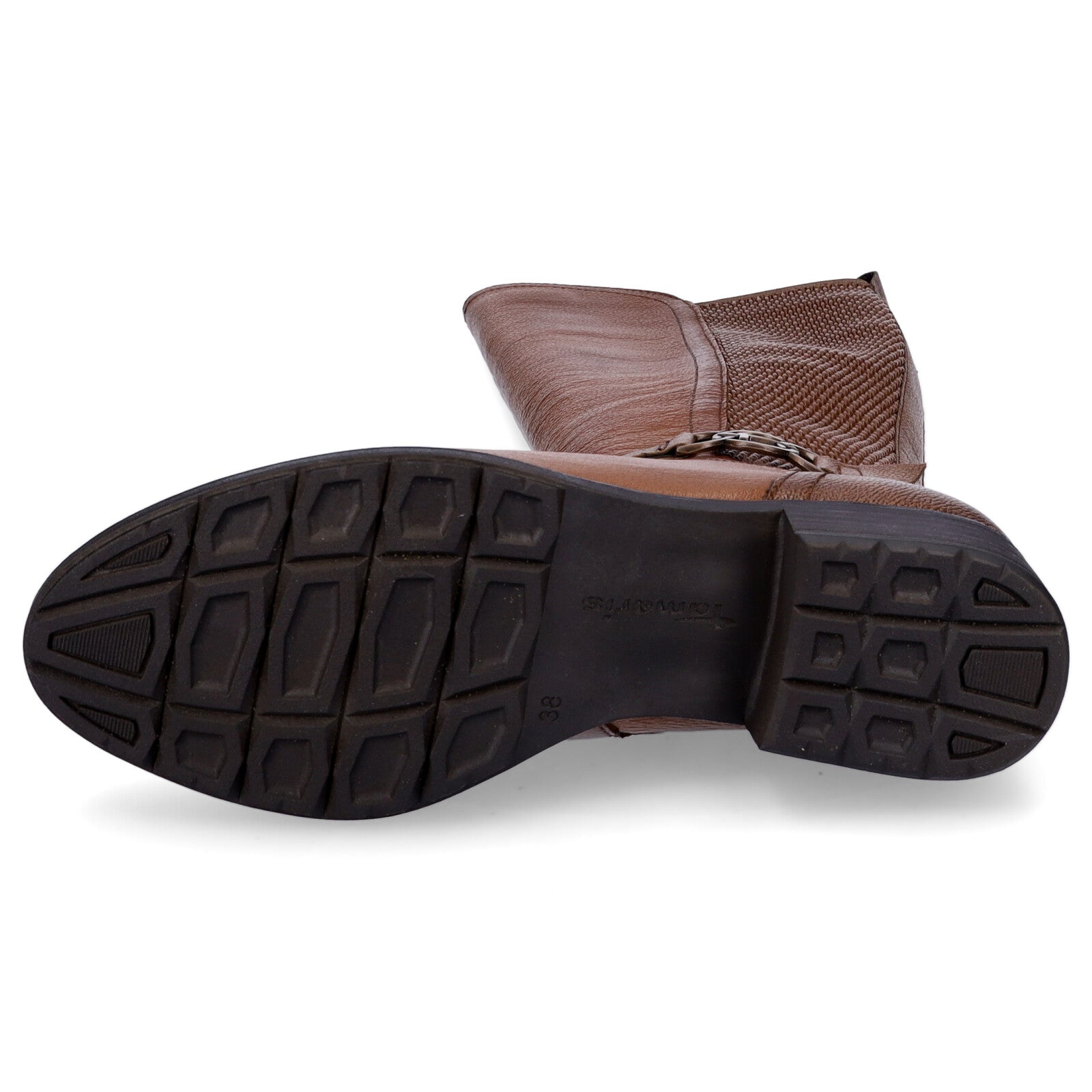 Tamaris women's boots cognac