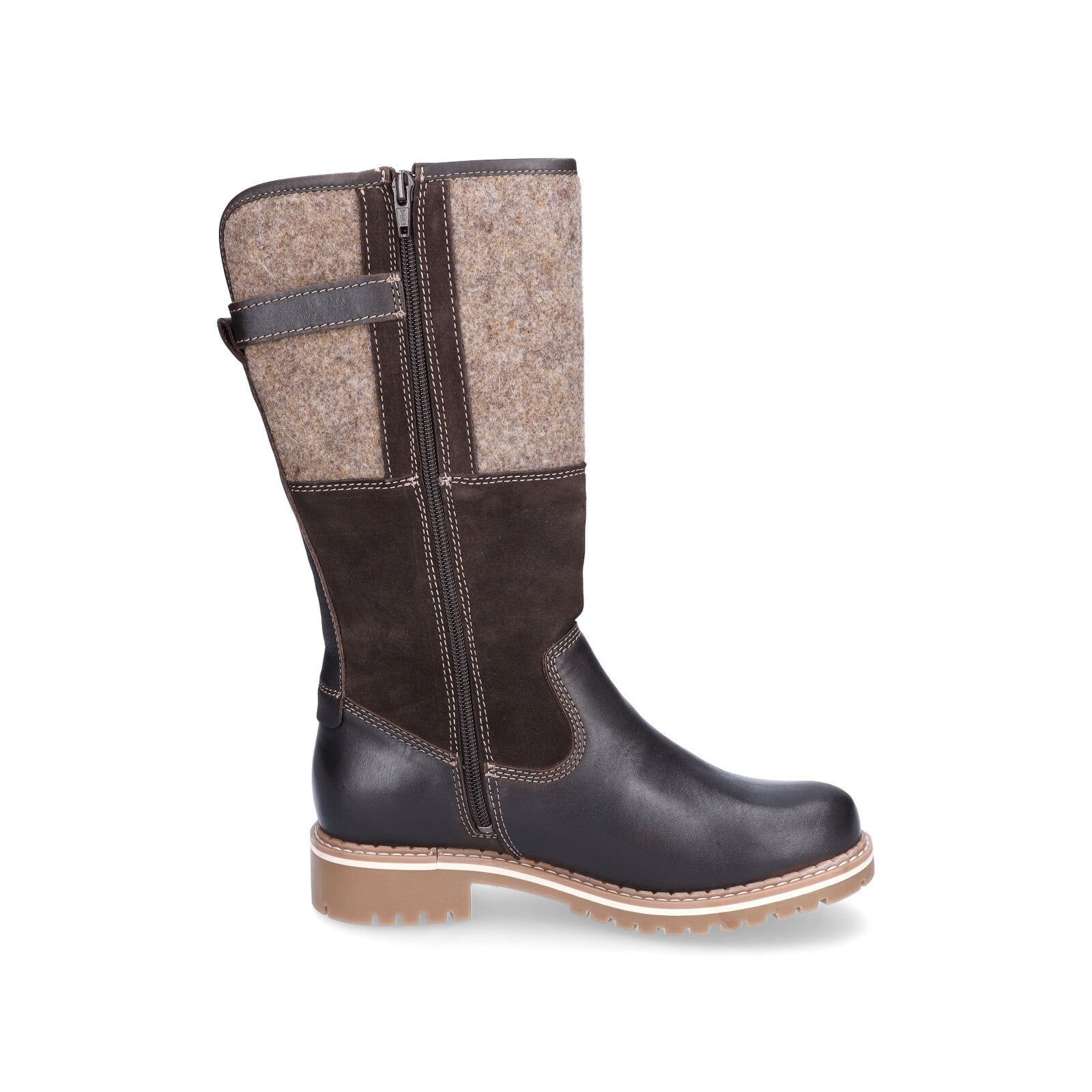Tamaris Damen Stiefel mocca combi