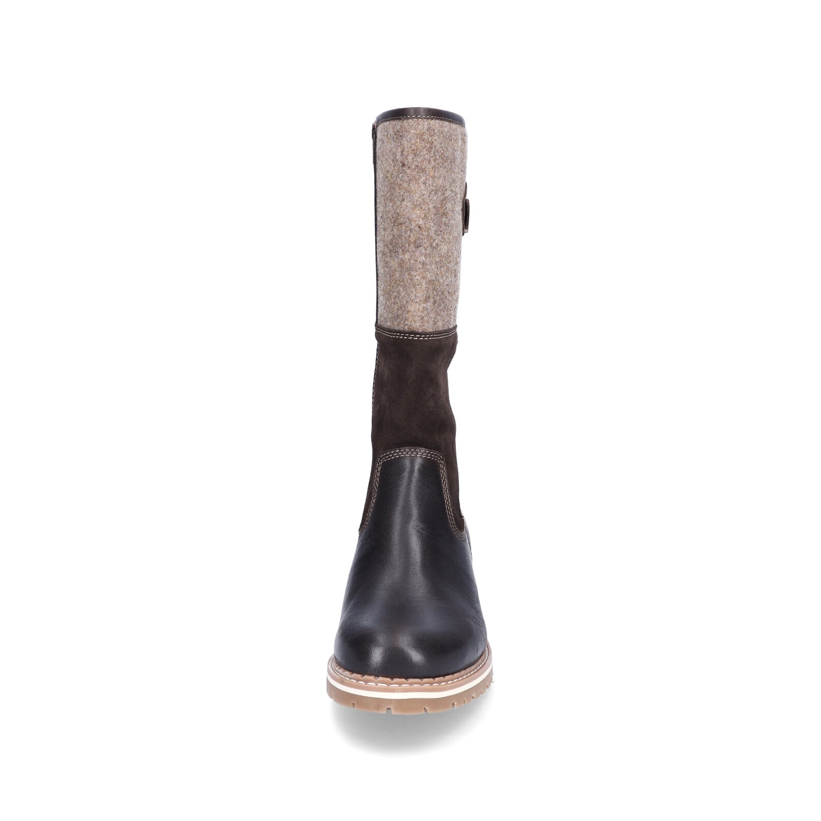 Tamaris Damen Stiefel mocca combi