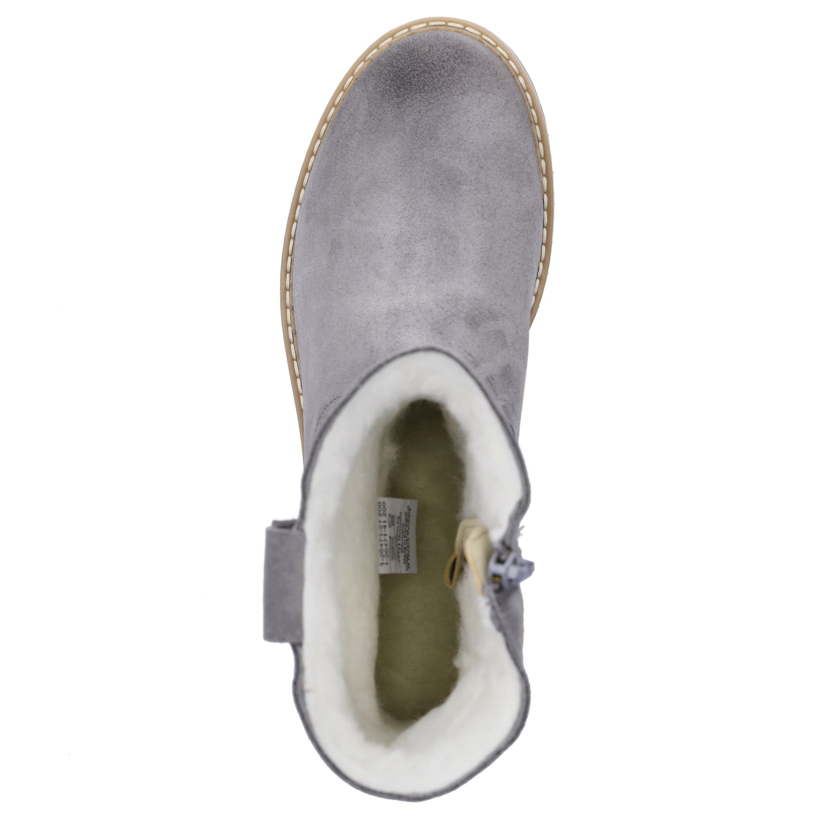 Tamaris Damen Leder Boot grau
