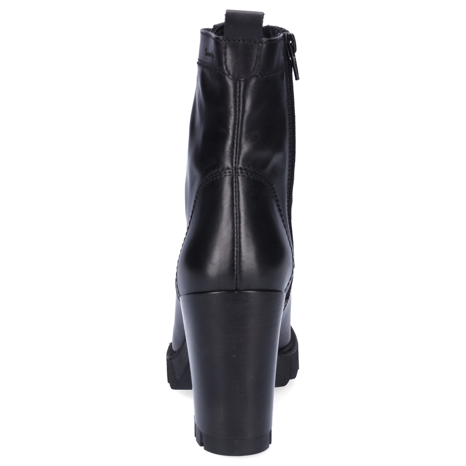 Tamaris Damen Leder Stiefelette schwarz