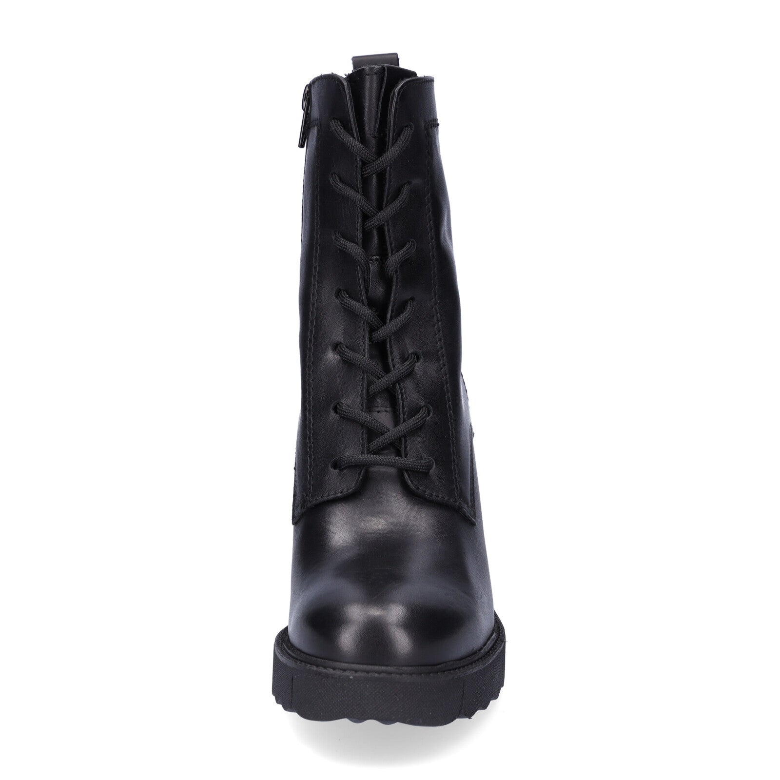 Tamaris Damen Leder Stiefelette schwarz