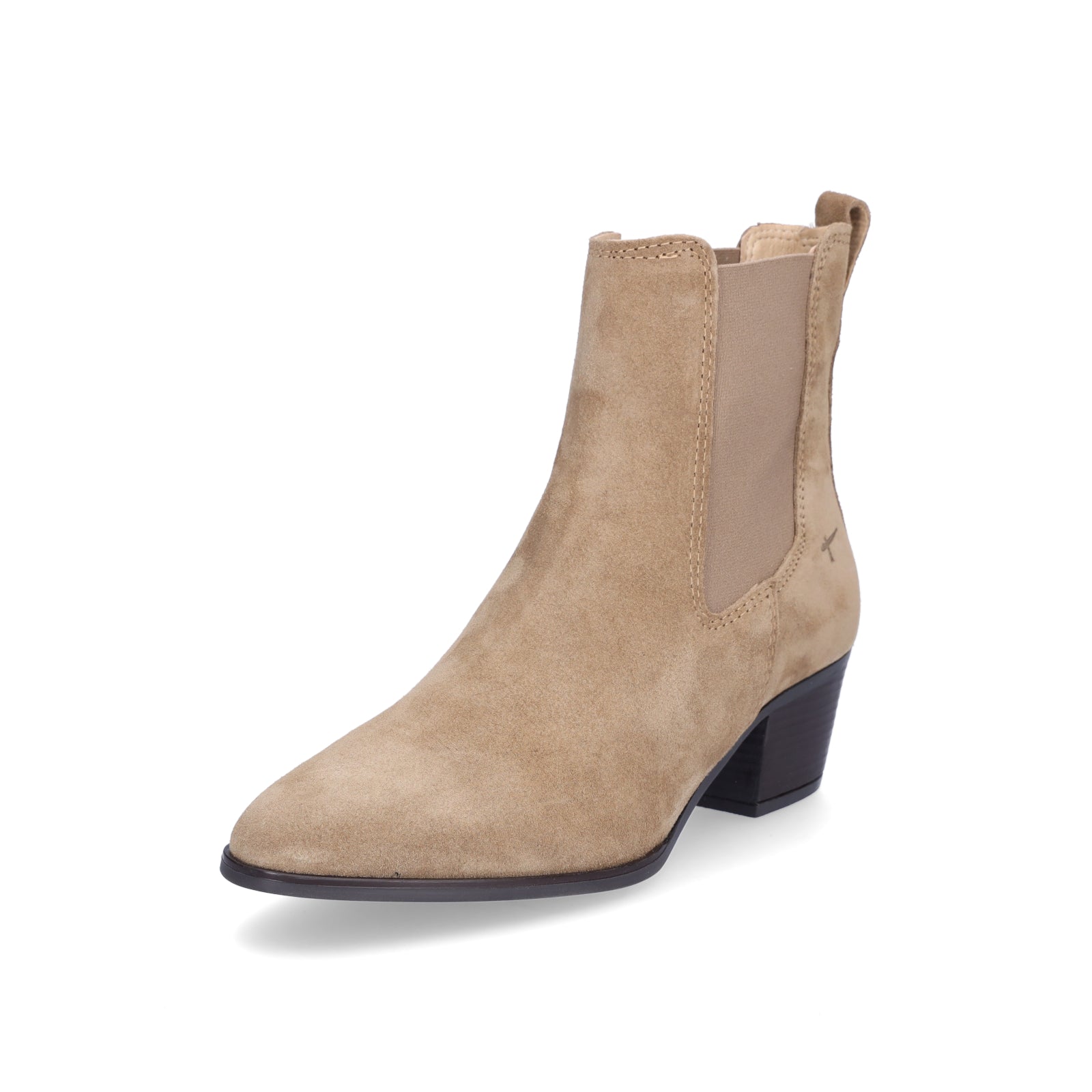 Tamaris women's ankle boots beige