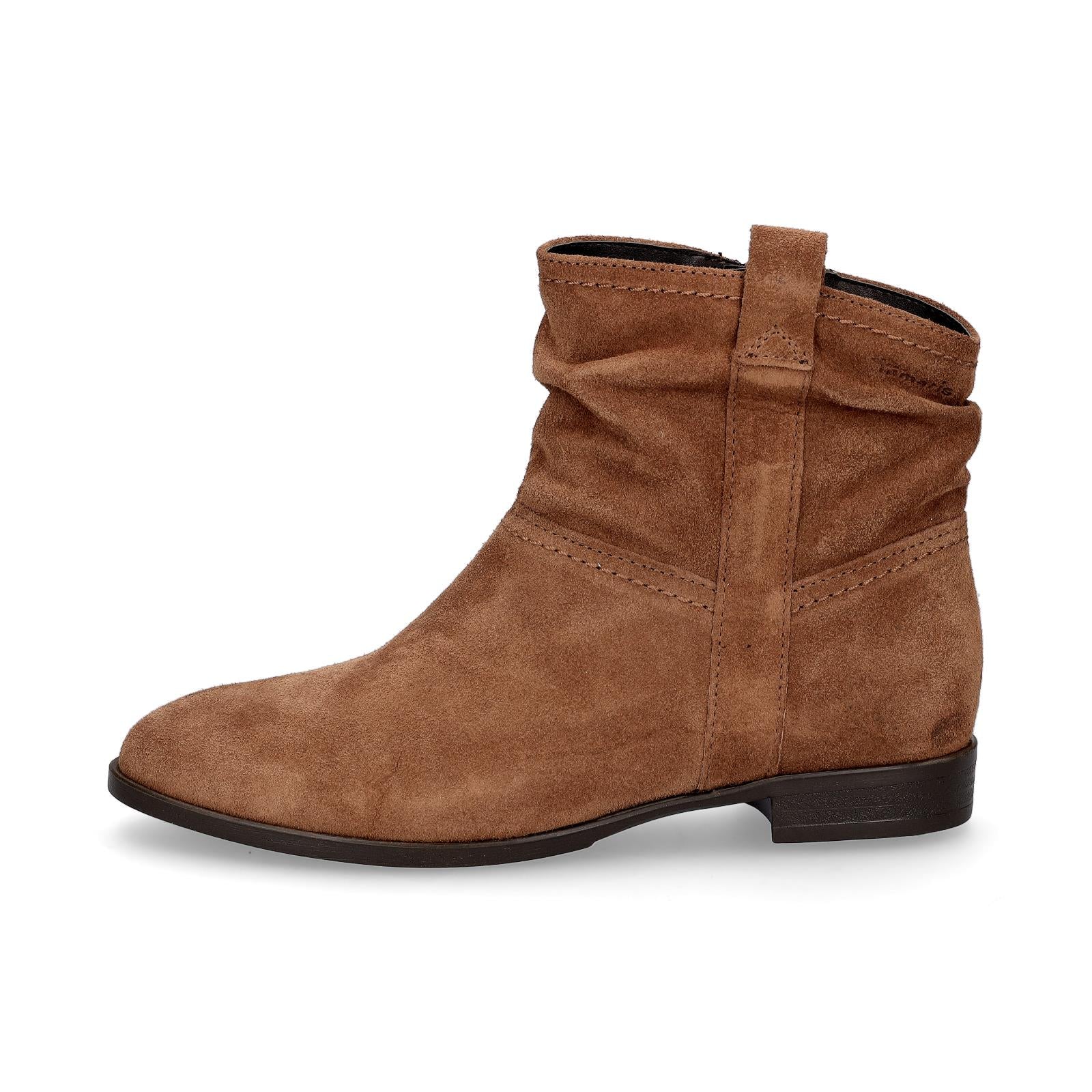 Tamaris women's ankle boots cognac