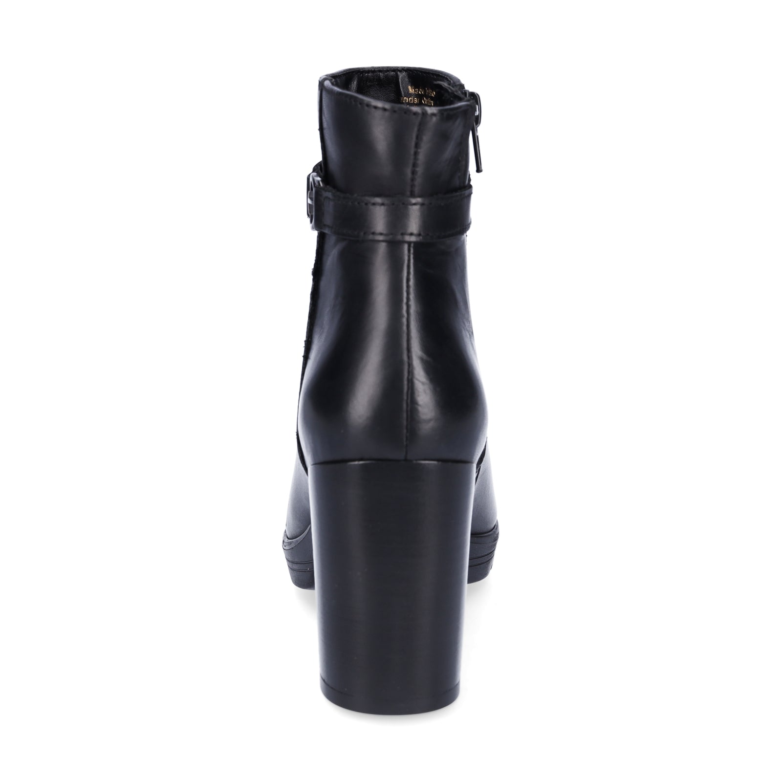 Tamaris Damen Leder Stiefelette schwarz