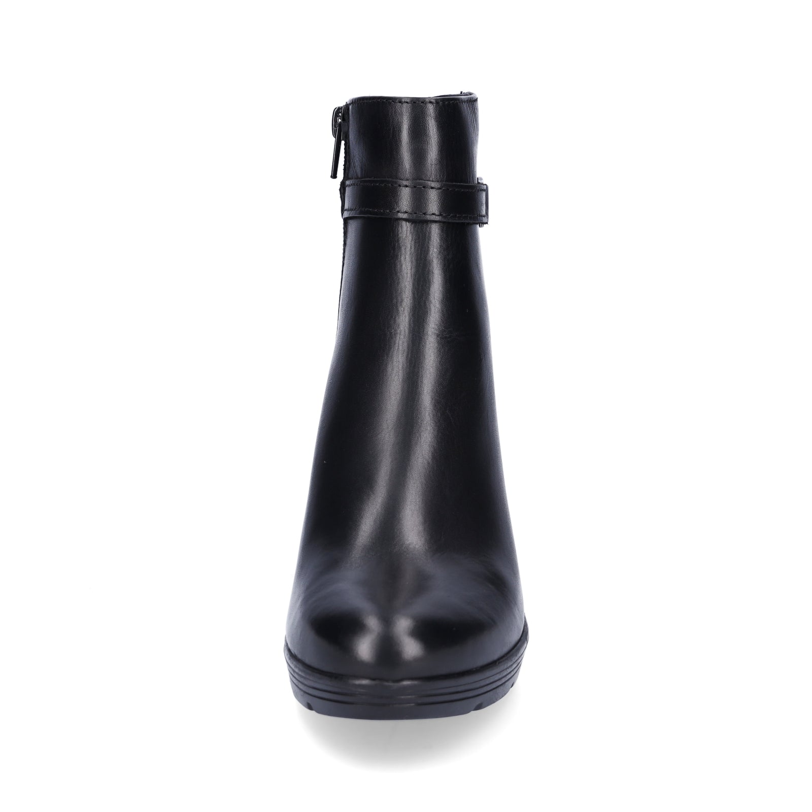 Tamaris Damen Leder Stiefelette schwarz