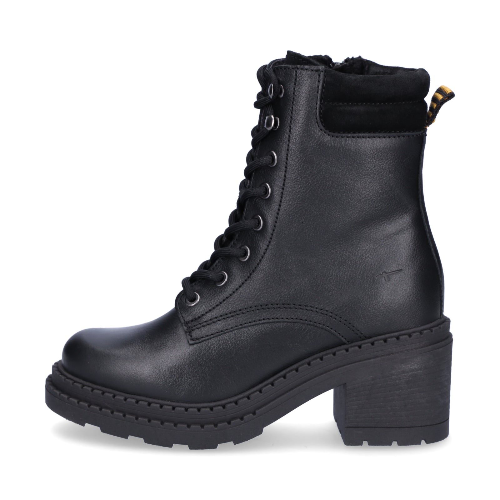 Tamaris Damen Schnürstiefelette schwarz