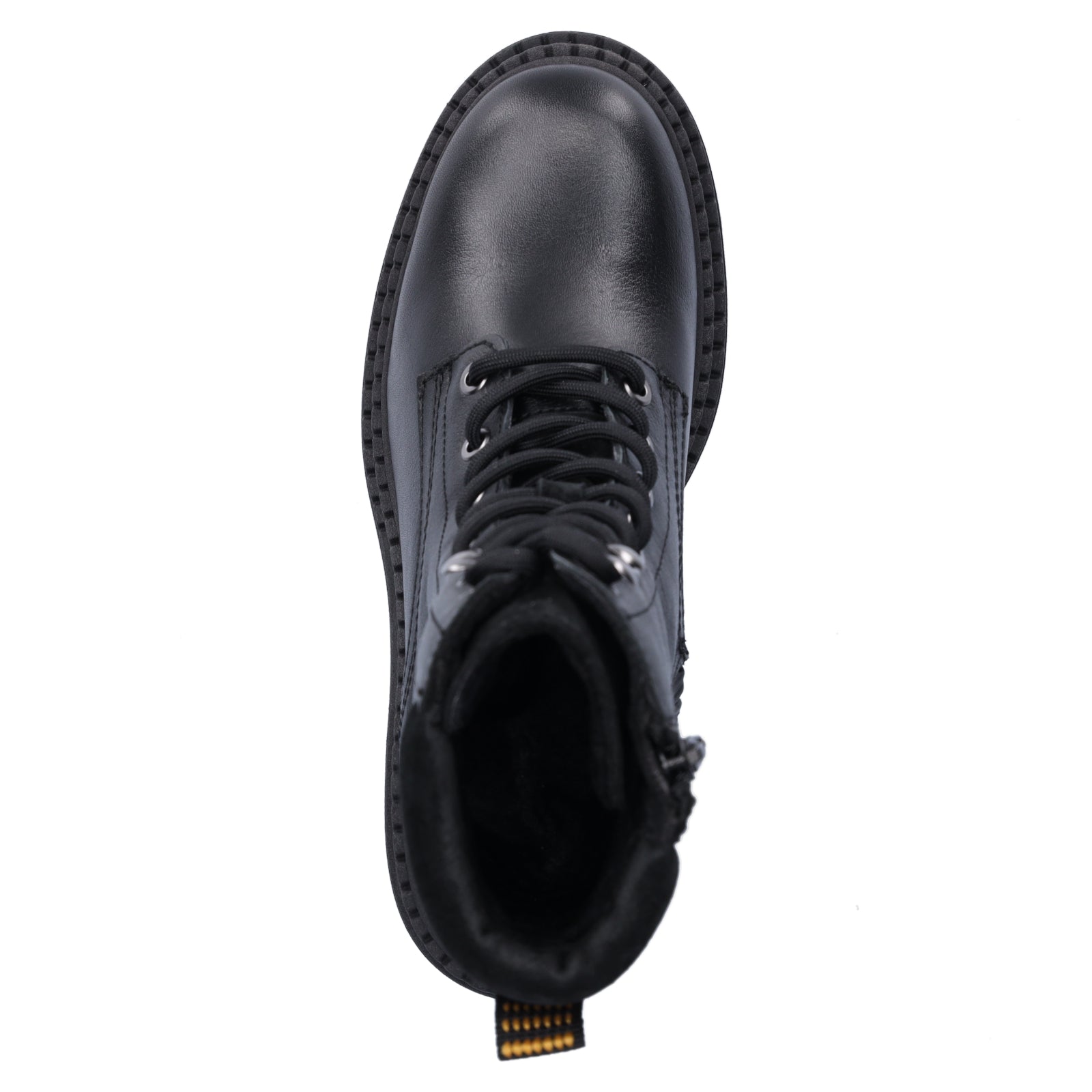 Tamaris women's lace-up ankle boots black