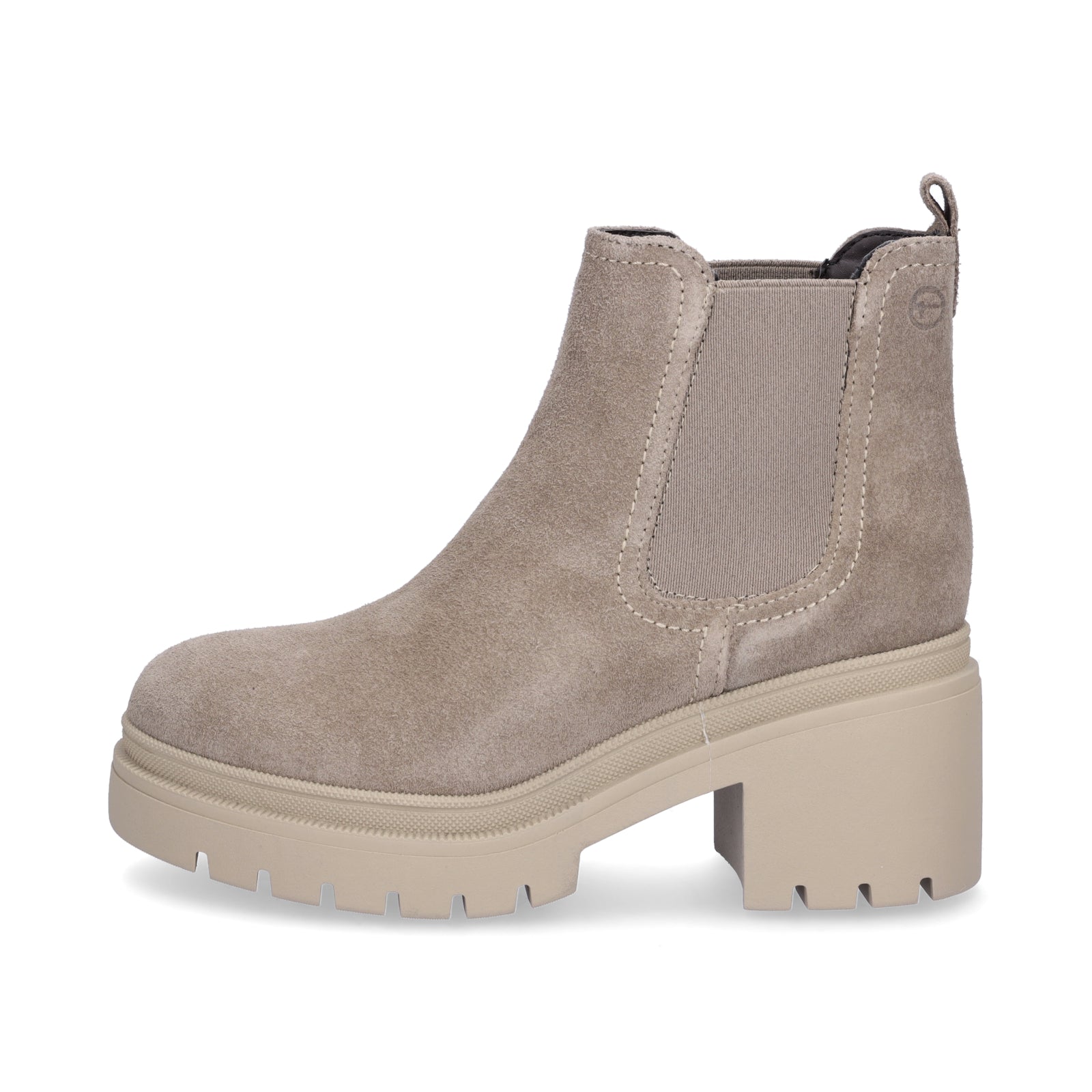 Tamaris women Chelsea boot taupe