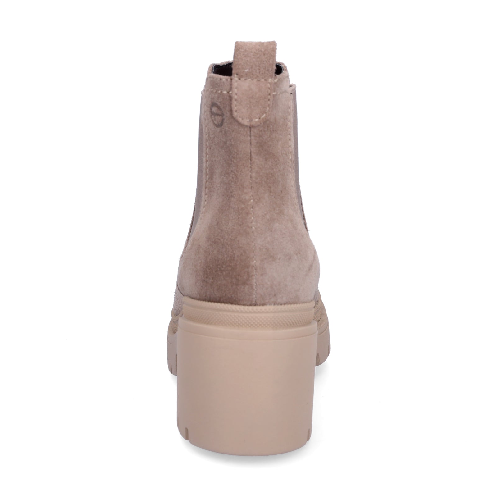 Tamaris women's Chelsea boot taupe