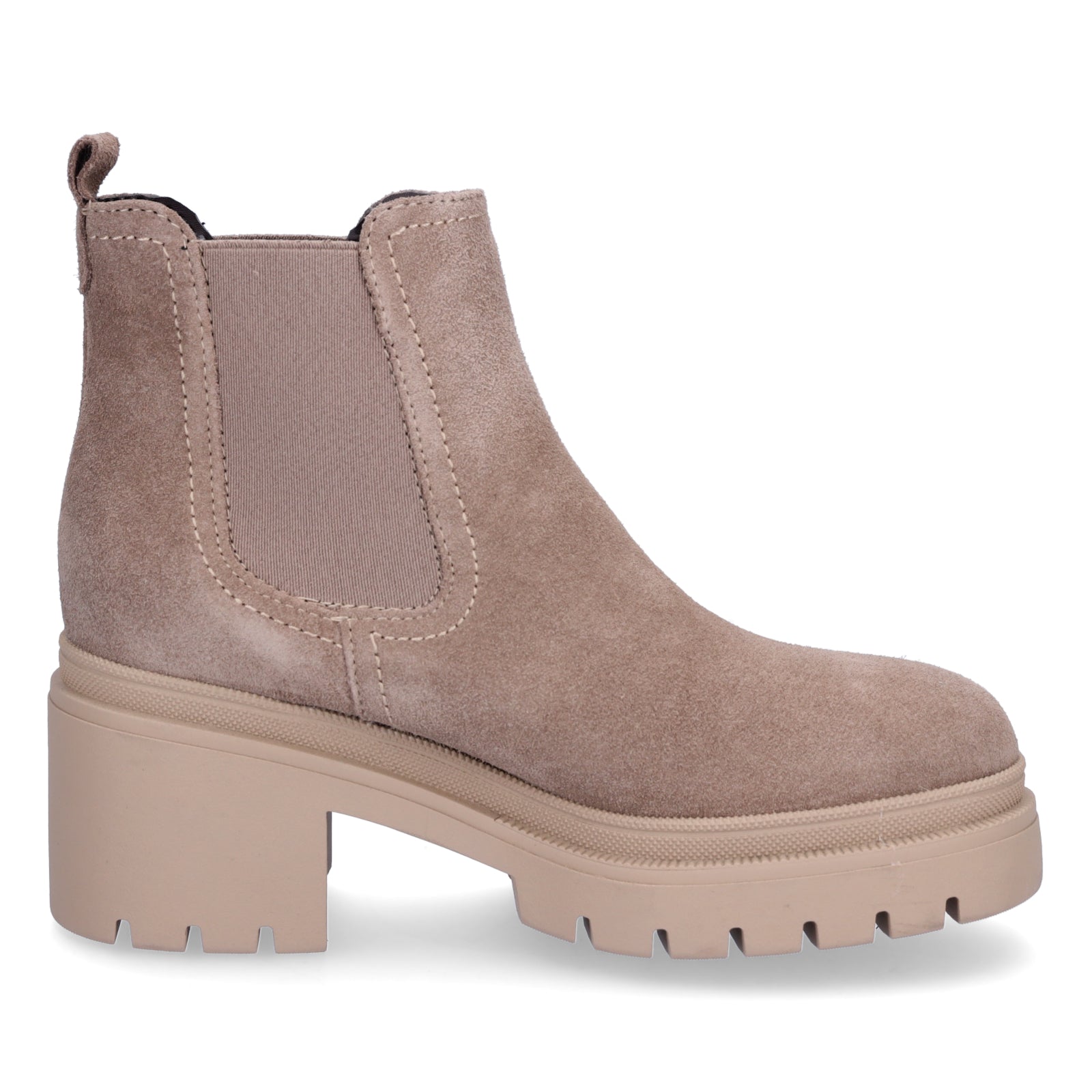 Tamaris women's Chelsea boot taupe