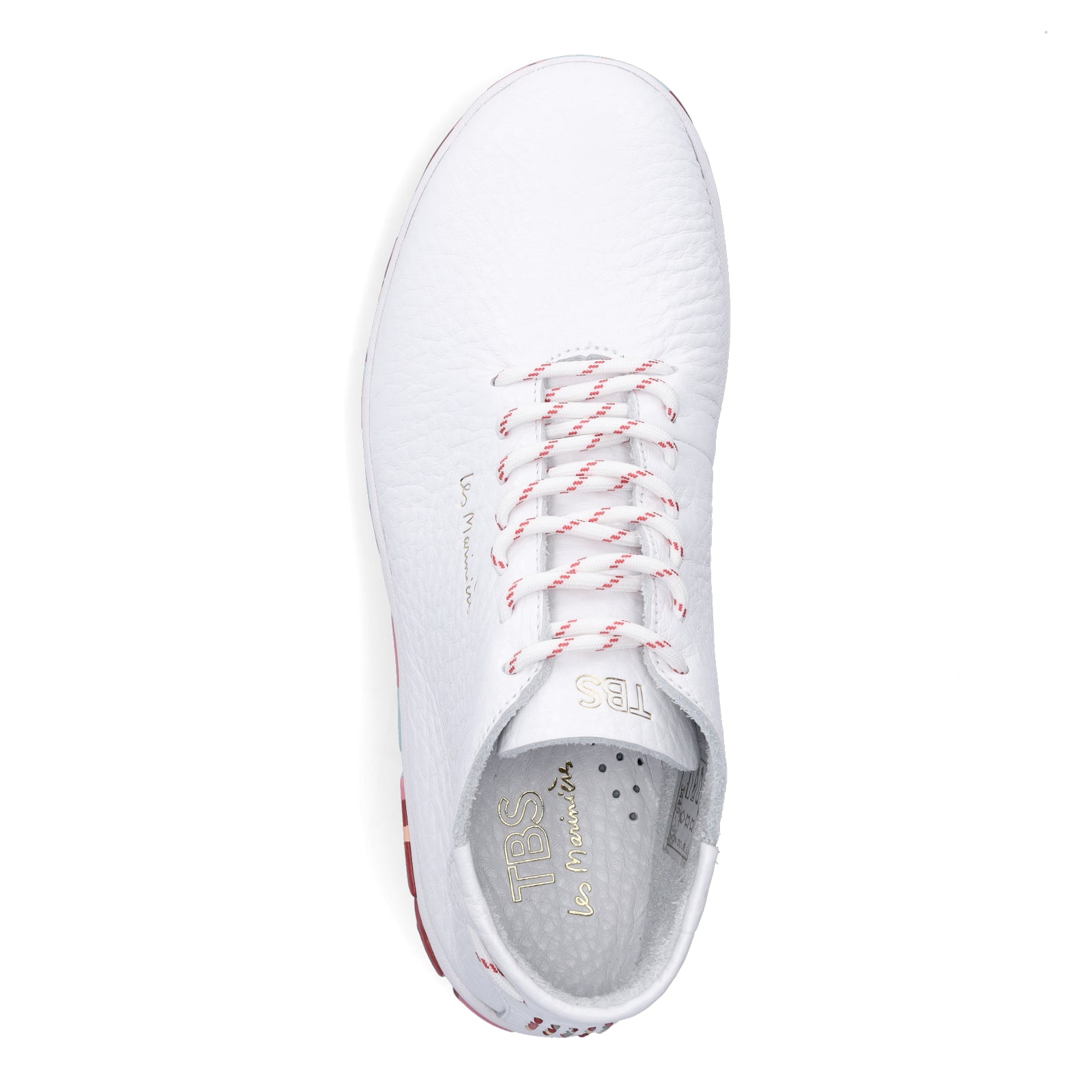 TBS Women's Sneakers Juhayna White