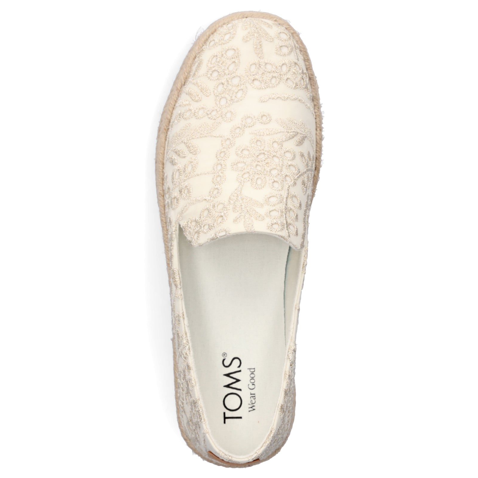 Toms women's espadrille Carolina beige