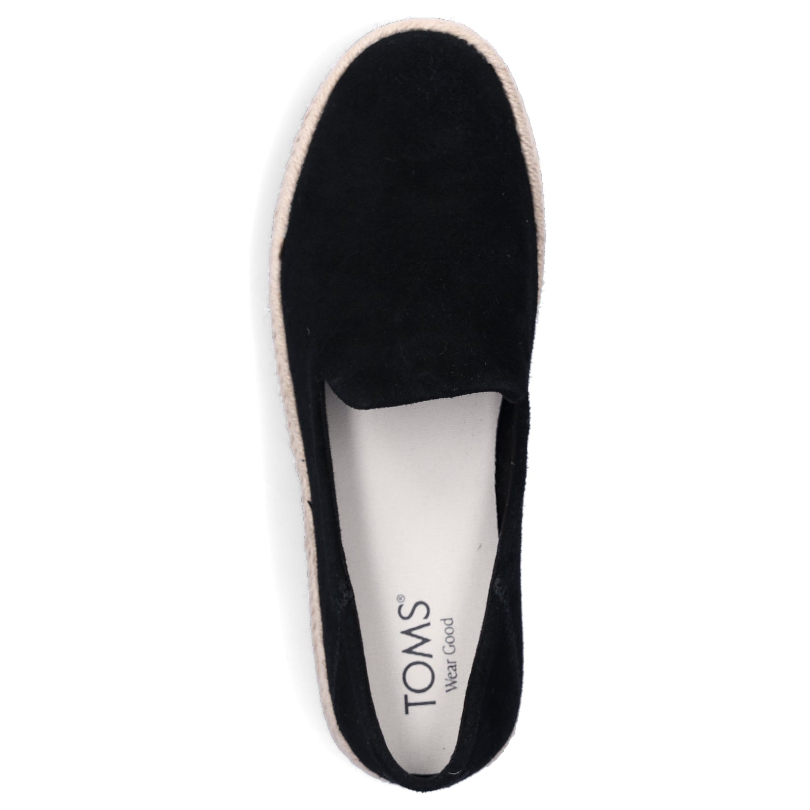 Toms women's espadrille Carolina black