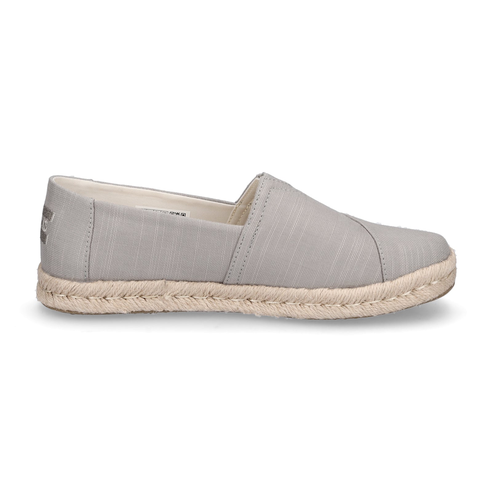 Toms Damen Espadrille Alpargata Rope 2.0 grau