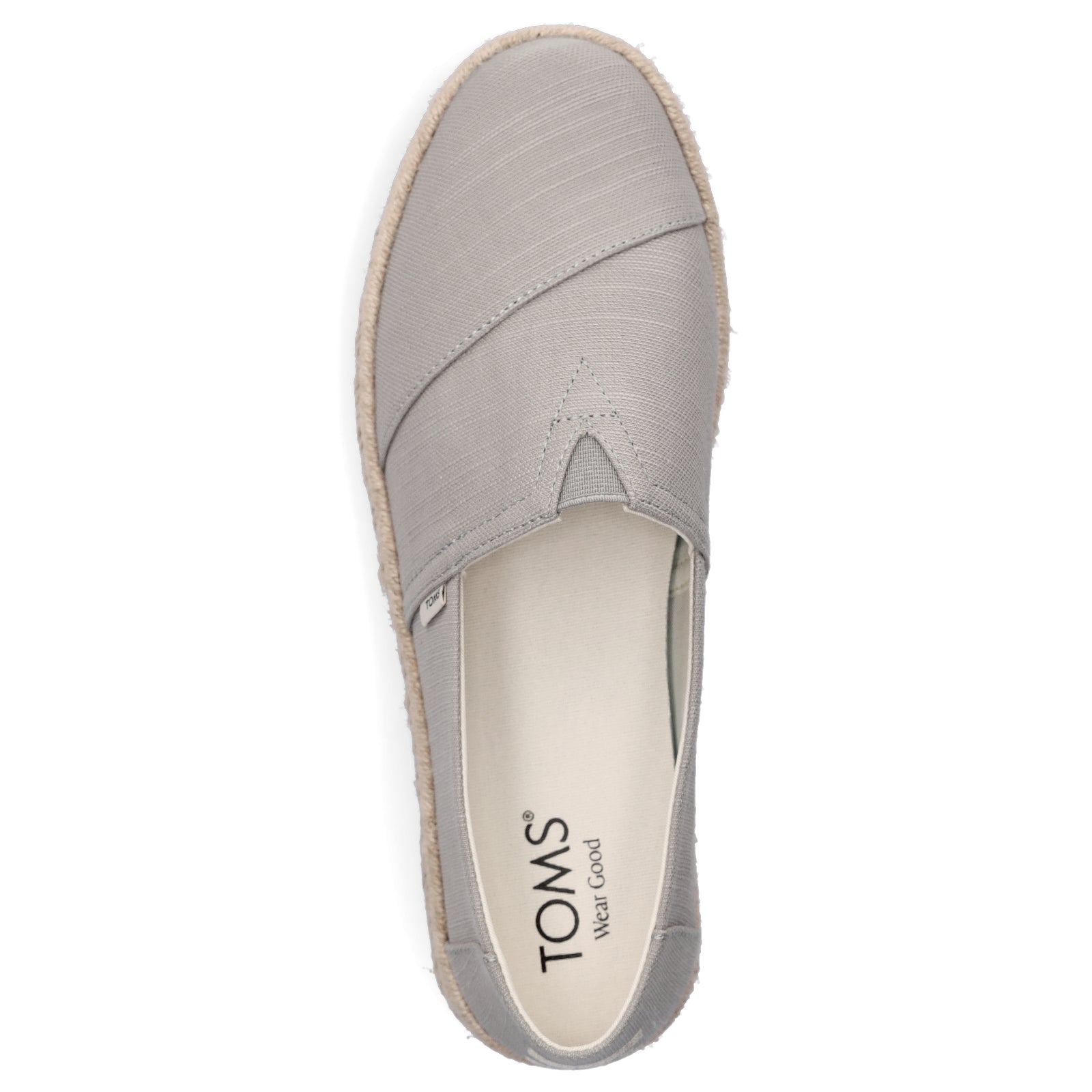 Toms Damen Espadrille Alpargata Rope 2.0 grau