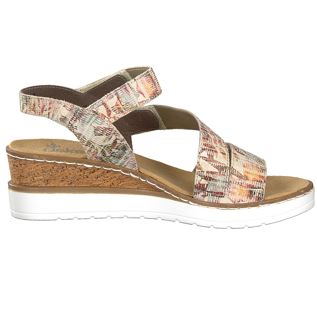 Rieker women's sandals multi