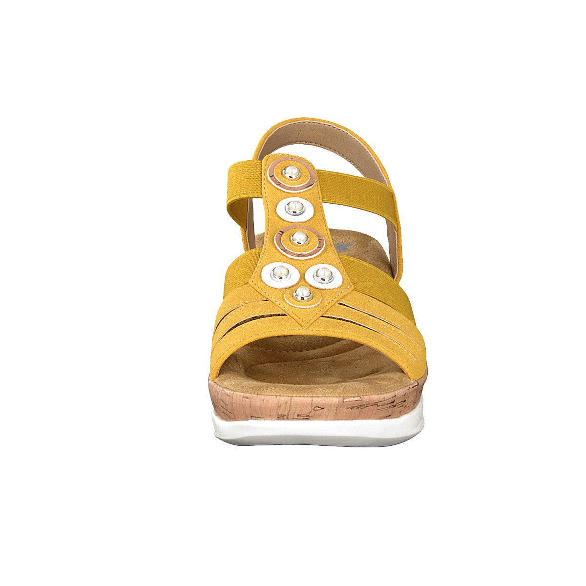 Rieker women's sandals yellow