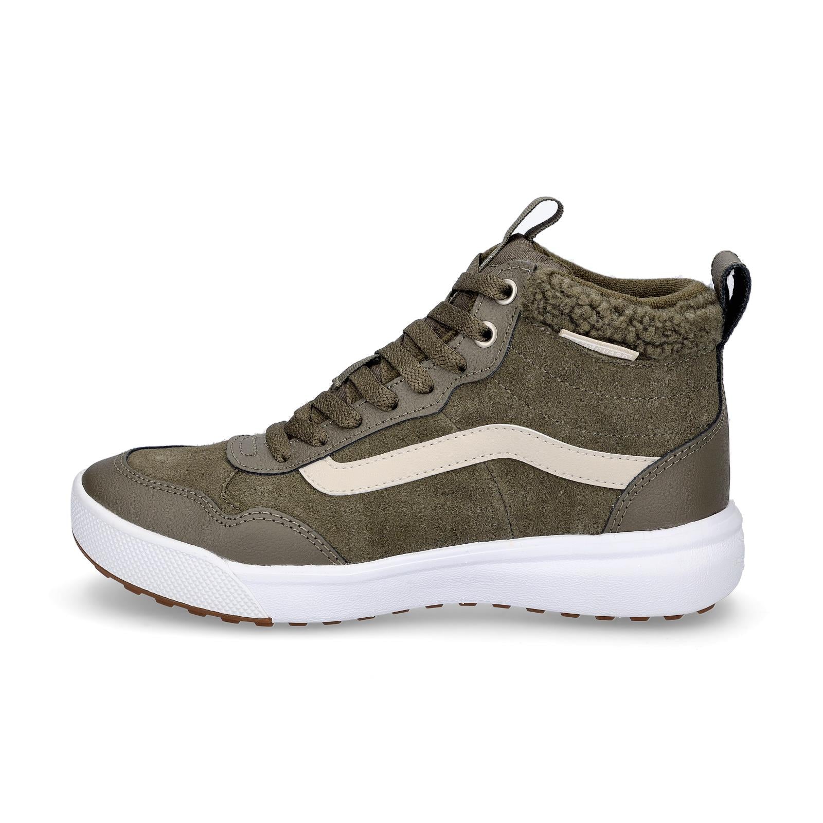 Vans women's high-top sneaker Range Exp Hi V green