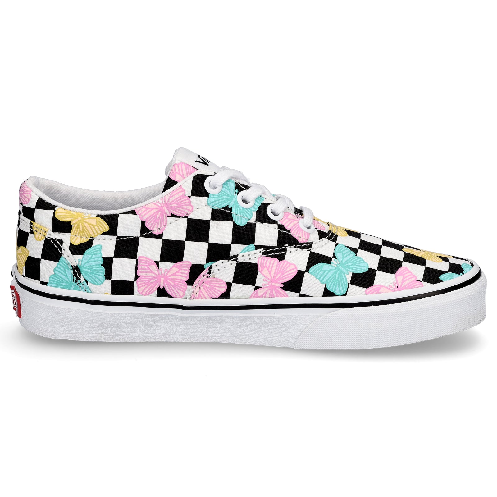 Vans women's Doheny butterfly checkerboard sneakers