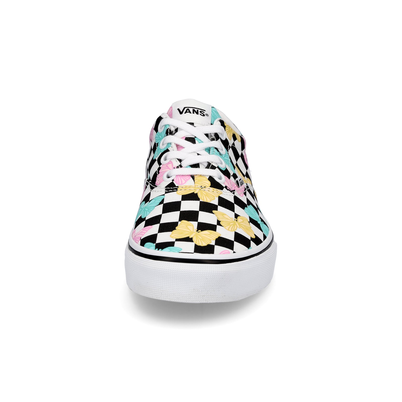Vans women's Doheny butterfly checkerboard sneakers