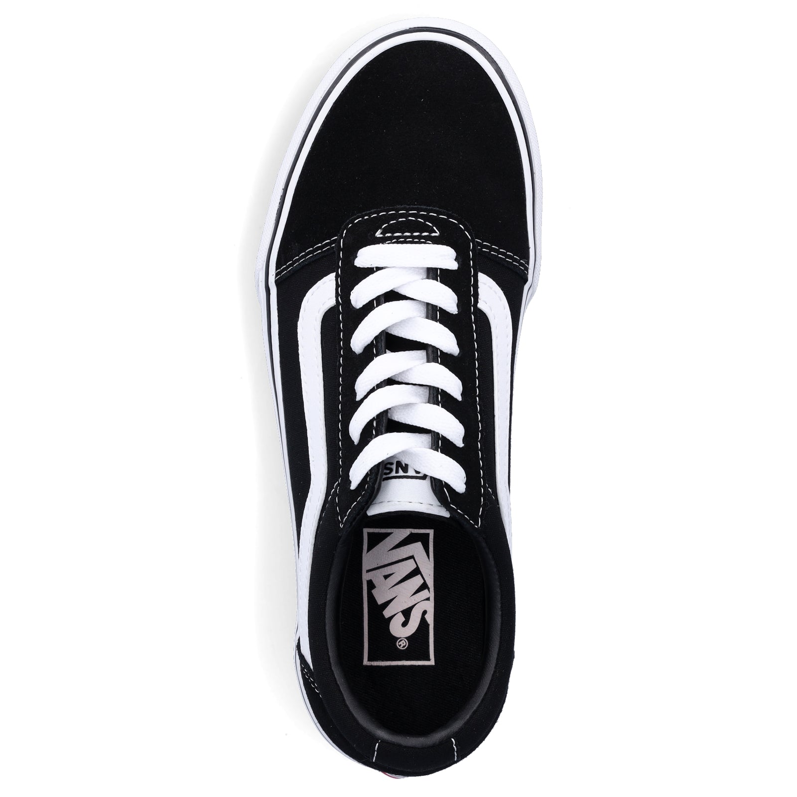 Vans Damen Sneaker Ward schwarz weiß