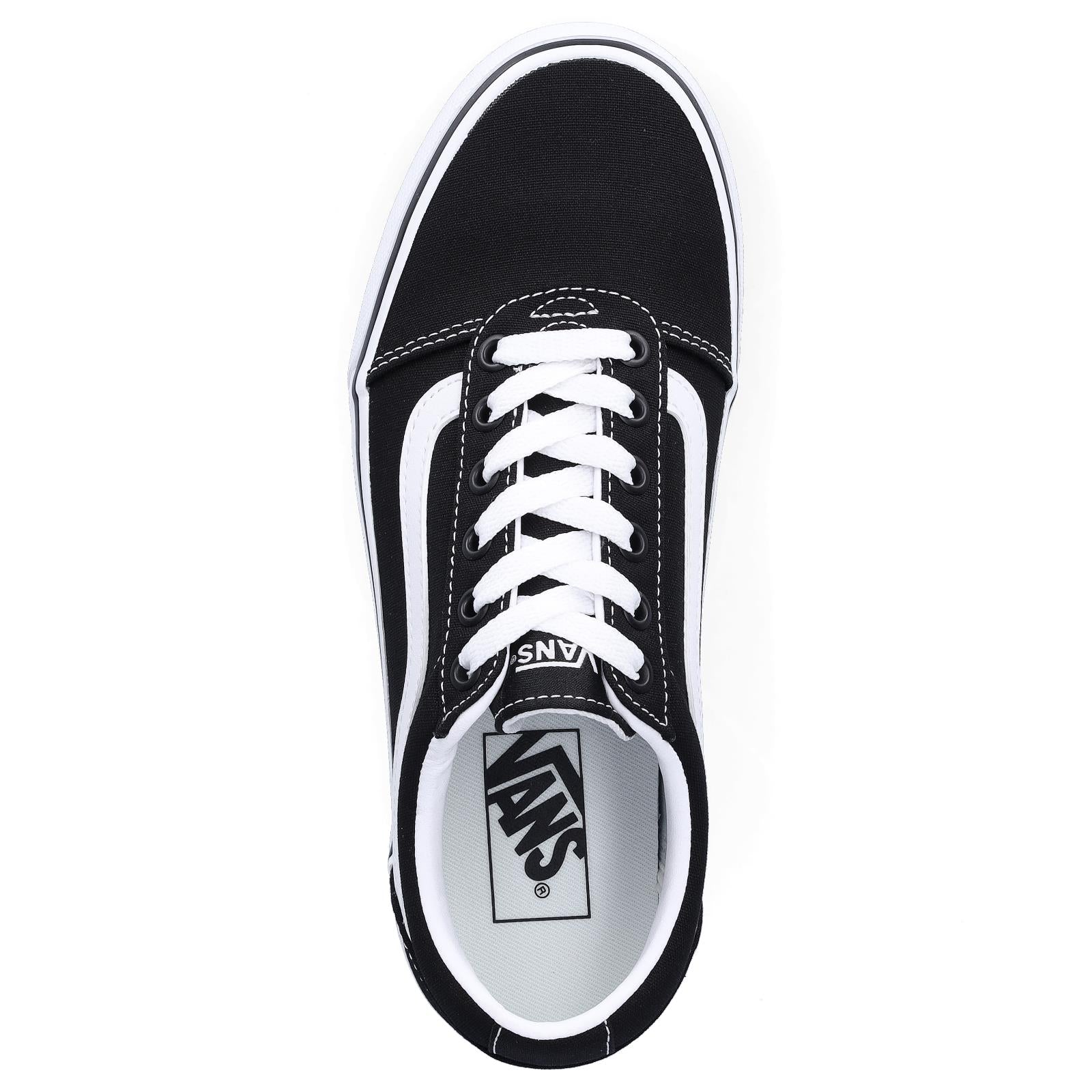 Vans Women's Sneaker Ward Platform black white