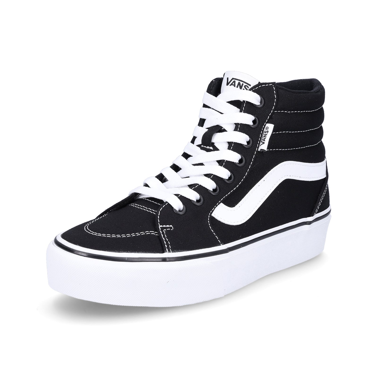 Vans women's platform sneaker Filmore Hi black
