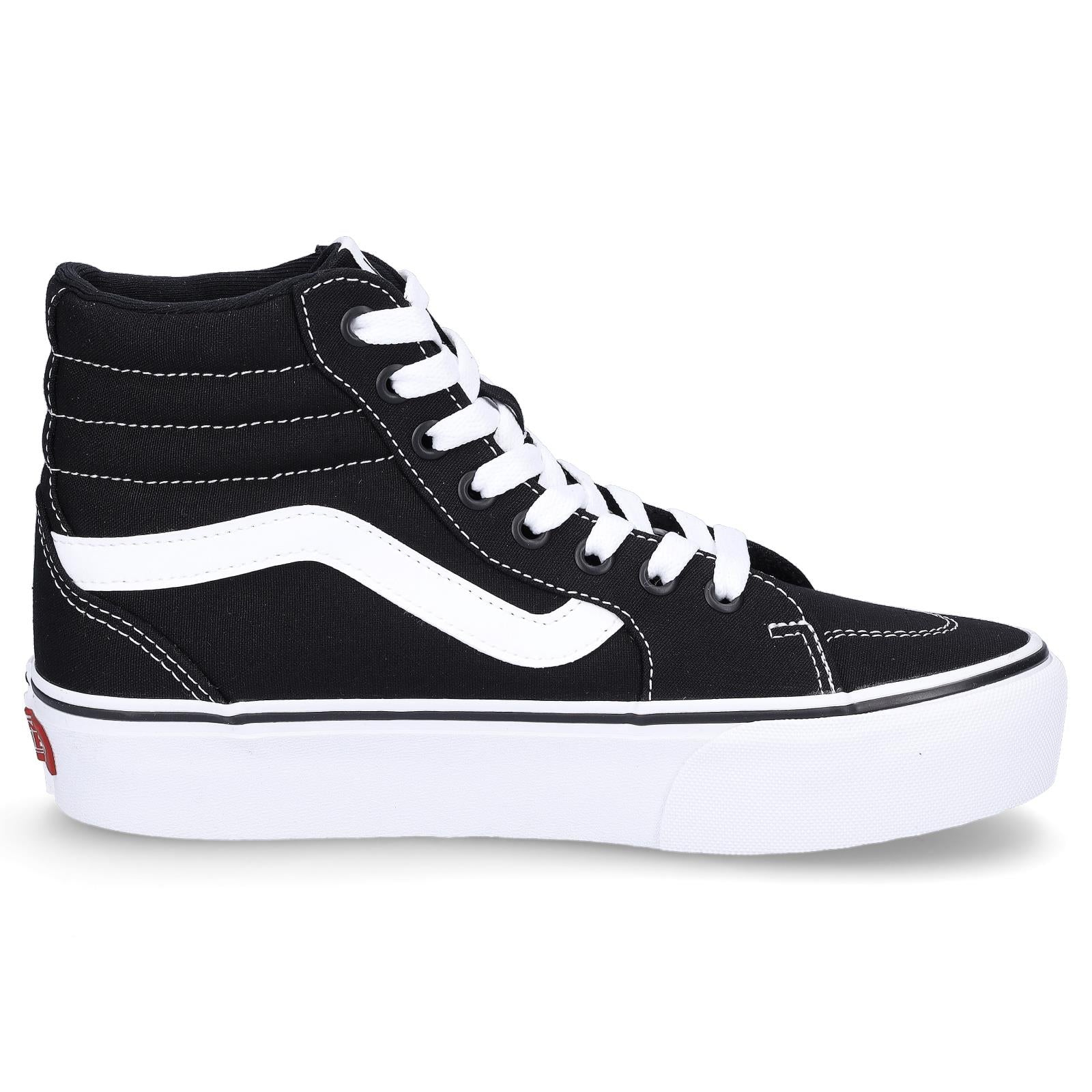 Vans women's platform sneaker Filmore Hi black