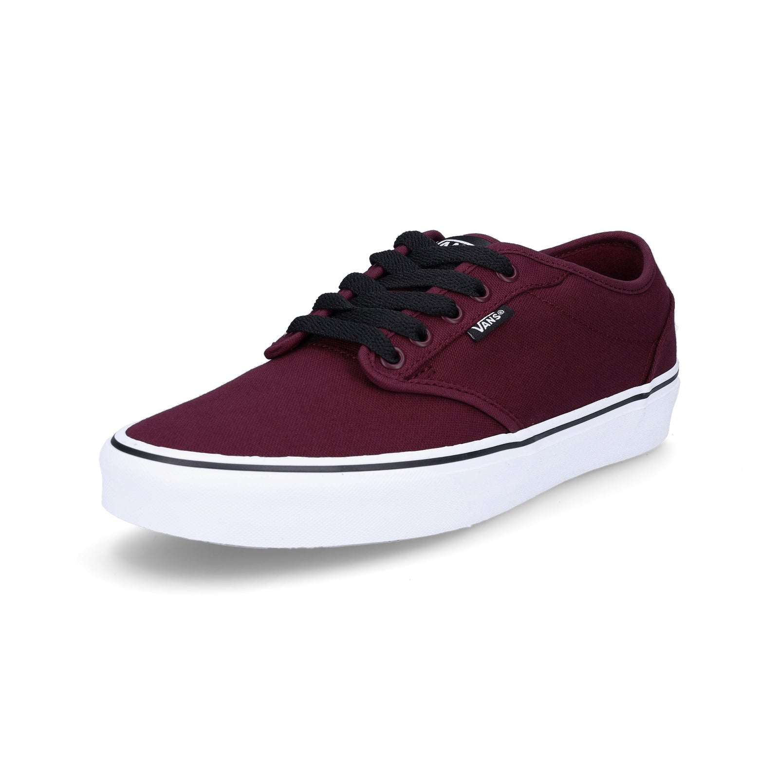 Vans Herren Canvas Sneaker Atwood bordeaux rot
