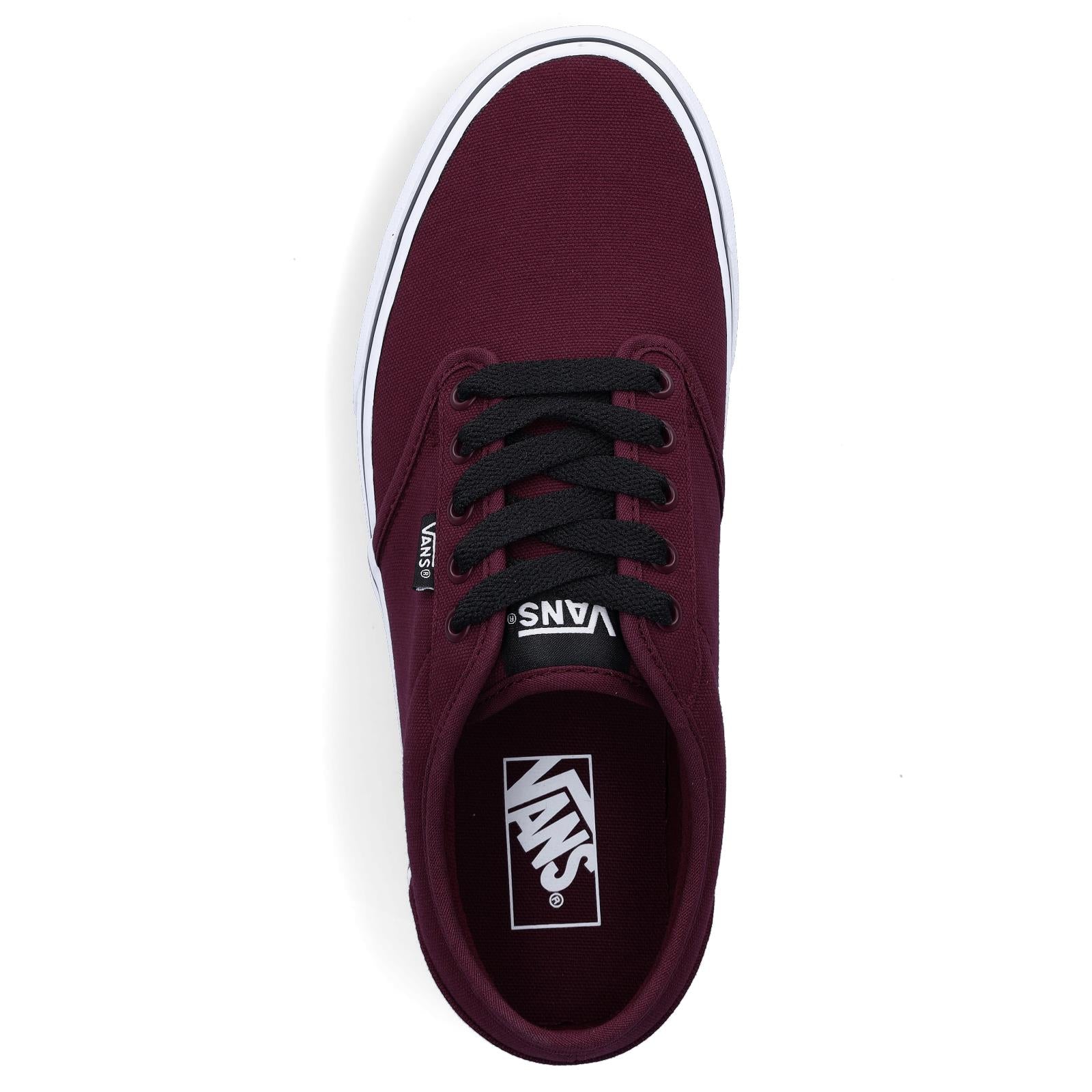 Vans Herren Canvas Sneaker Atwood bordeaux rot