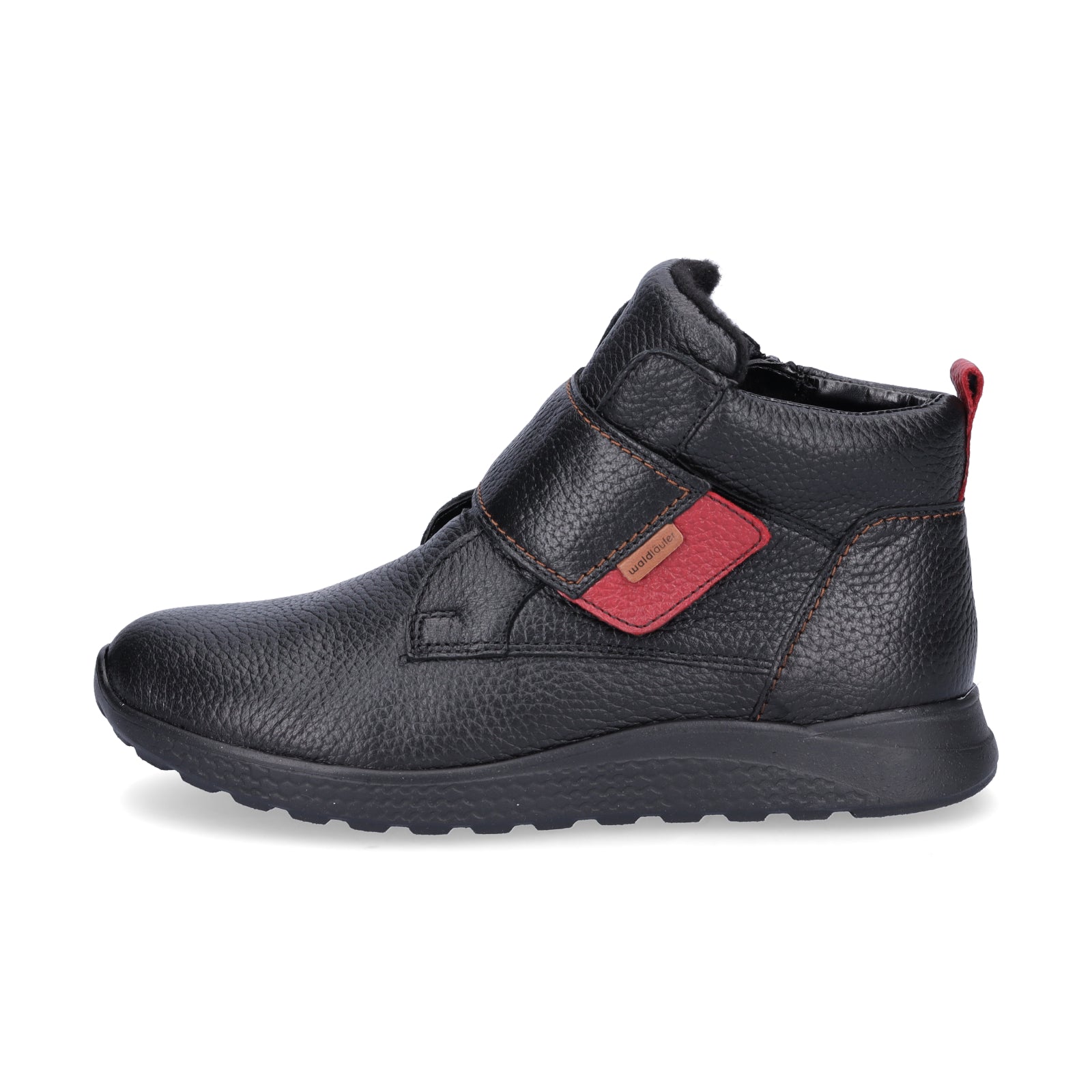 Waldläufer Damen Boot Alina schwarz