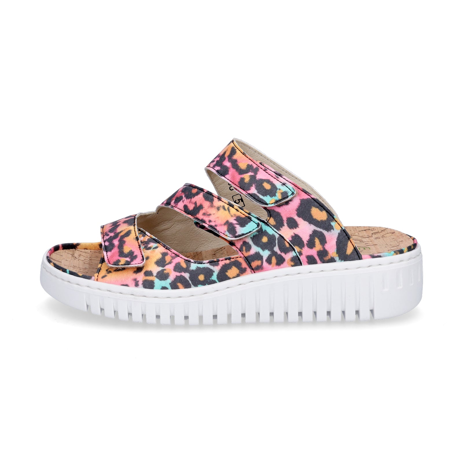 Waldläufer Damen Pantolette Leo multi
