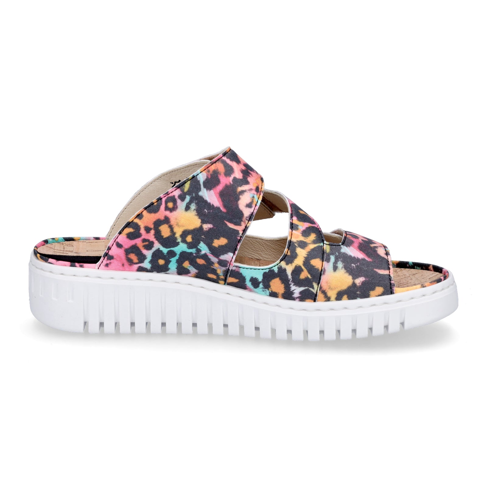 Waldläufer Damen Pantolette Leo multi