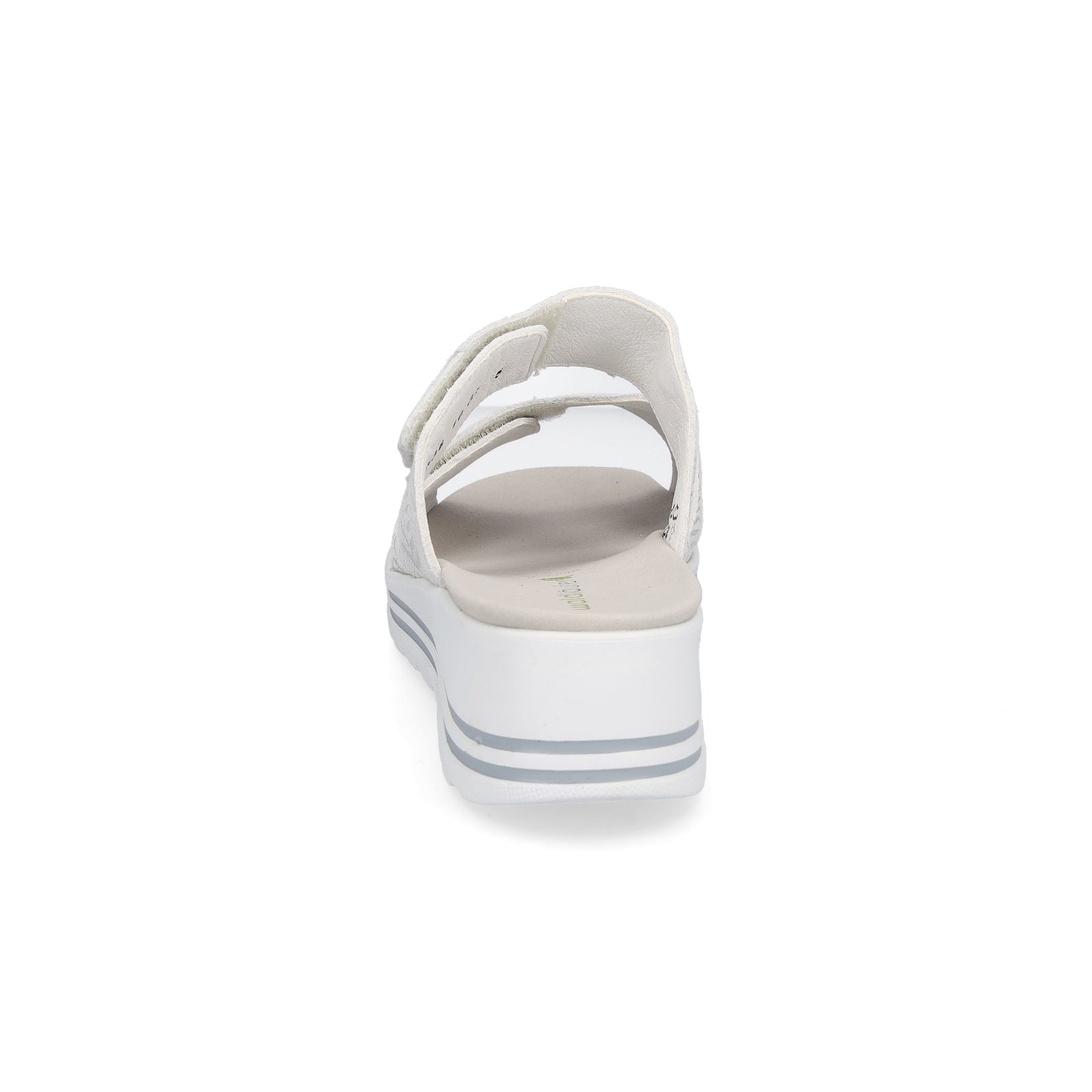 Waldläufer women's mules Michelle grey silver