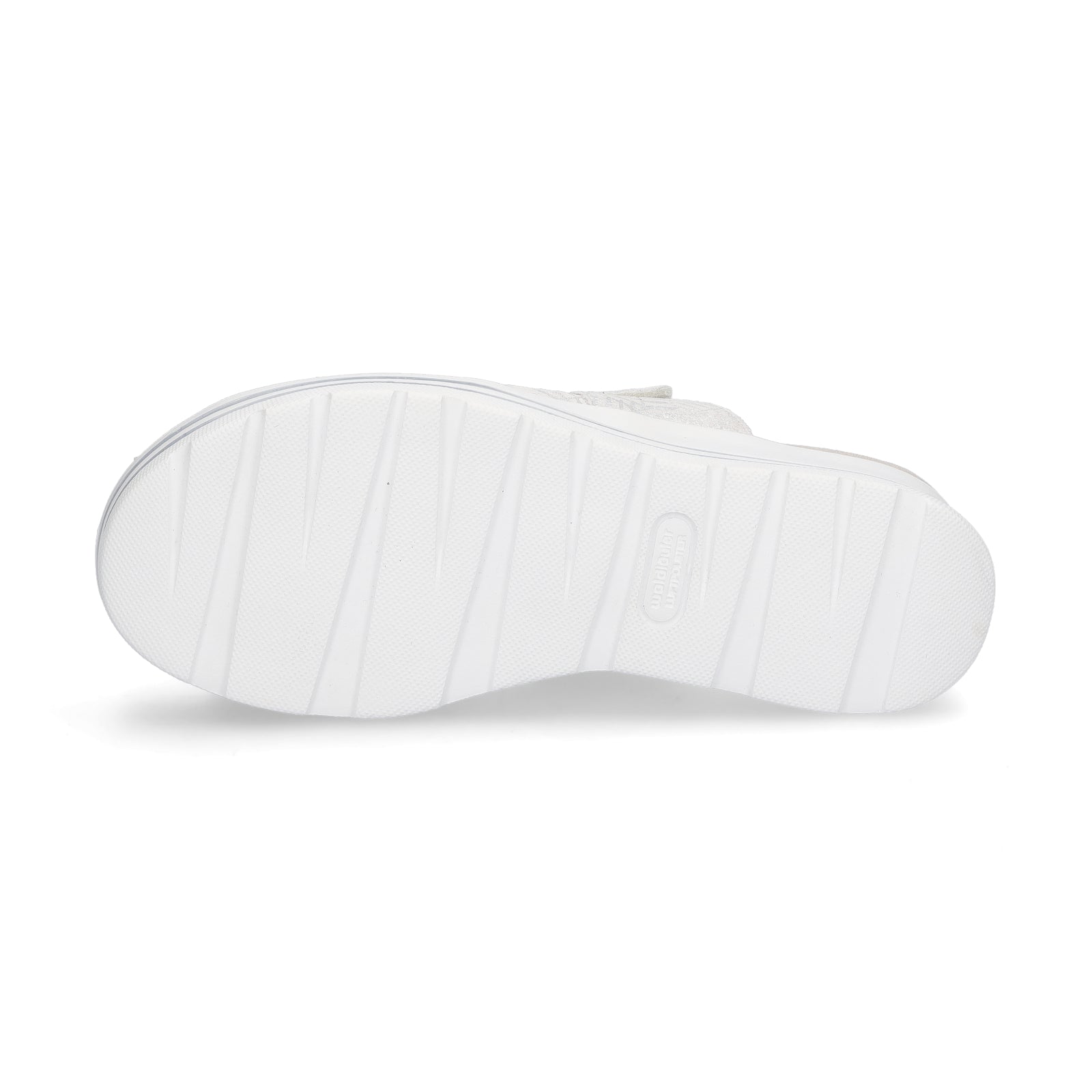 Waldläufer women's mules Michelle grey silver