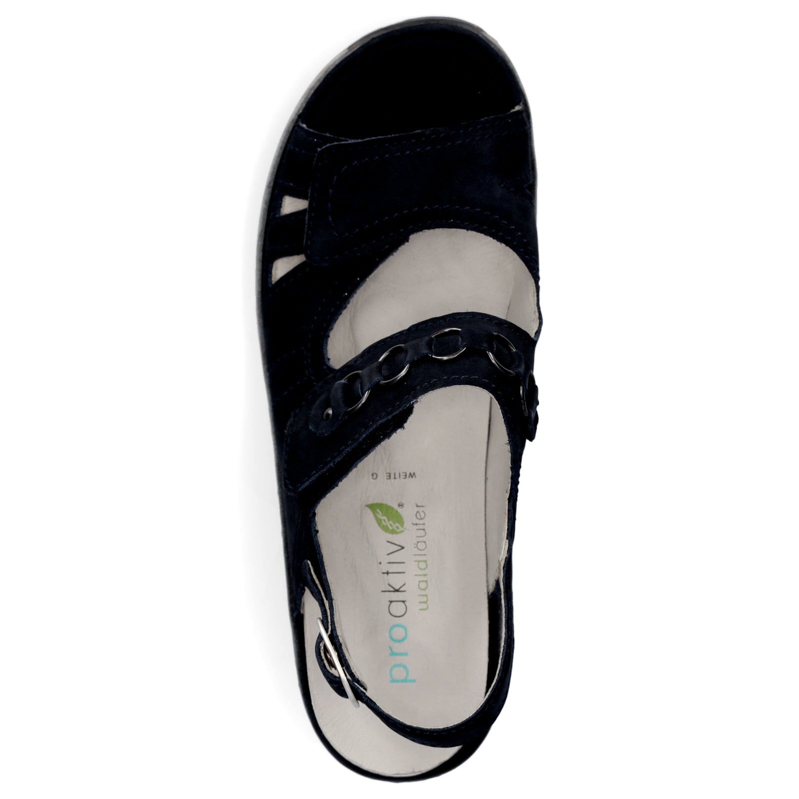 Waldläufer Women's Sandal Garda dark blue
