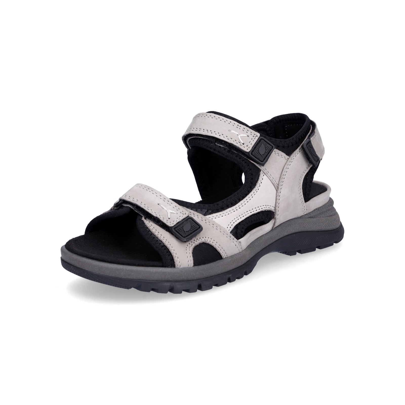 Waldläufer women's trekking sandal Sora grey black